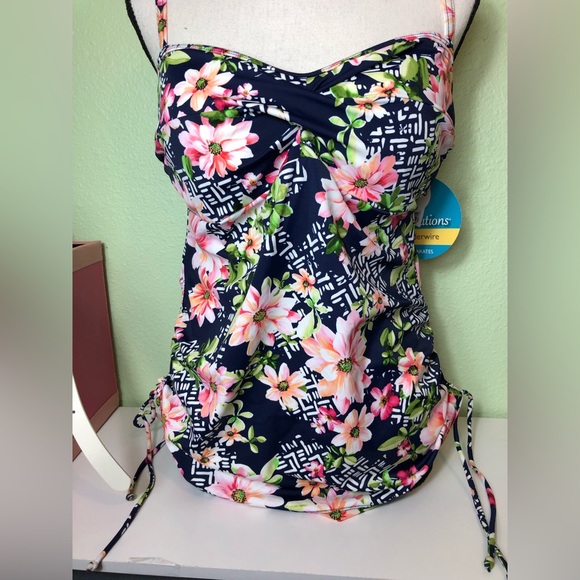 Swim Solutions Tankini Top - Picture 7 of 7